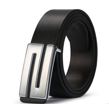 The young man's belt smooth pu leather belts