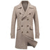 Double-breasted Mid-length Woolen Coat - Minihomy