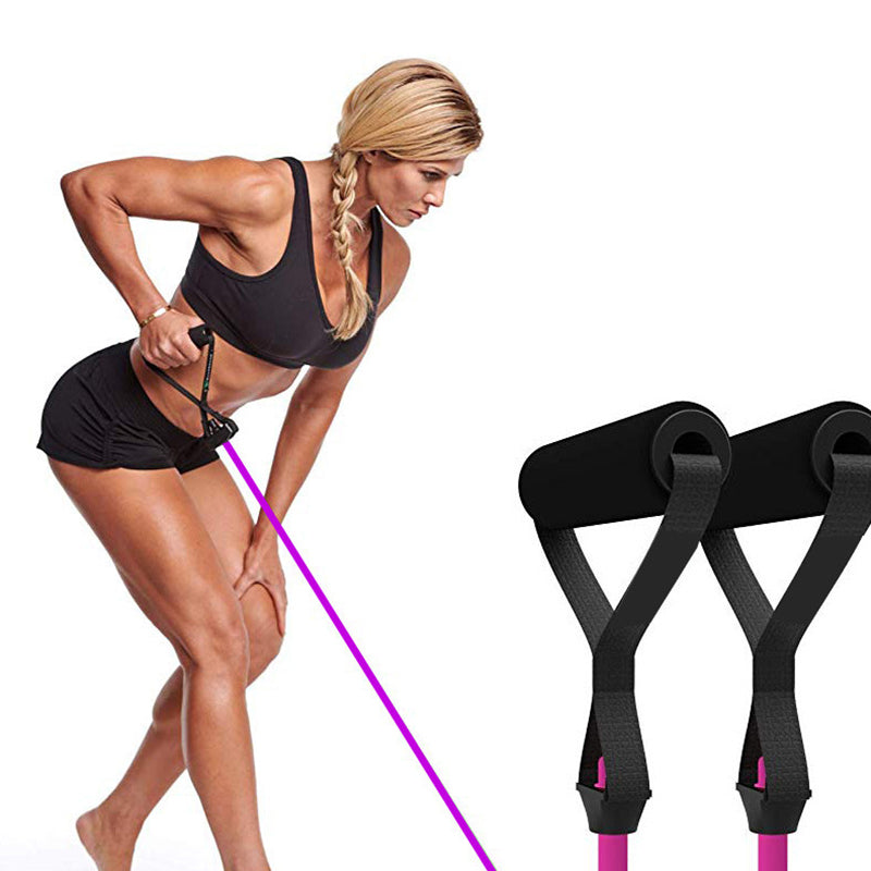 Push-Up Stand Board with Resistance Bands