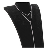 Stardust Multilayer Lariat Necklace