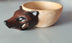 Hand Carved Cup Scandinavian Kuksa Wooden Mug Camping Gear