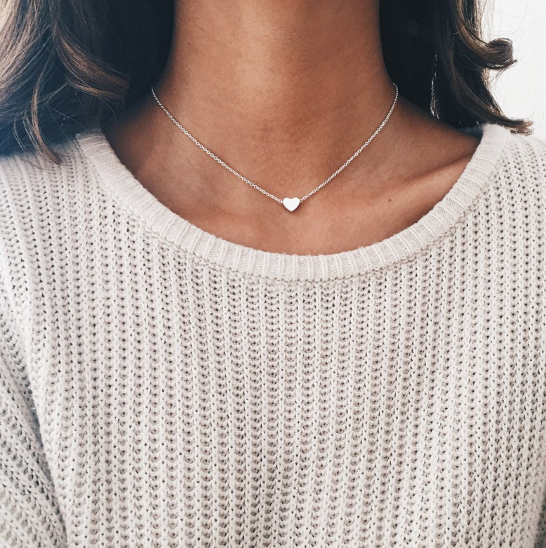 Heart & Soul Choker Necklace - Minihomy