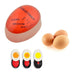 Egg Timer Perfect Color Changing Timer Yummy Soft Hard Boiled Eggs Cooking Kitchen Eco-Friendly Resin Egg Red Timer Tools - Minihomy