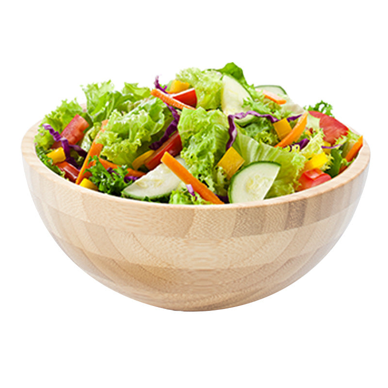 Wooden salad bowl