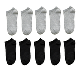 Socks Men And Women Solid Color Boat Socks Spring Invisible Socks