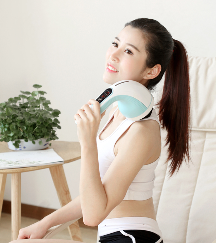 Charging hand-held neck, waist and shoulder electric multi-function - Minihomy