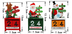 Christmas wooden calendar ornaments - Minihomy