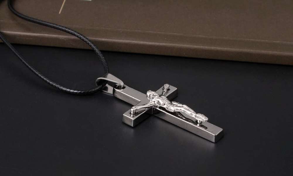 Jesus cross pendant - Minihomy