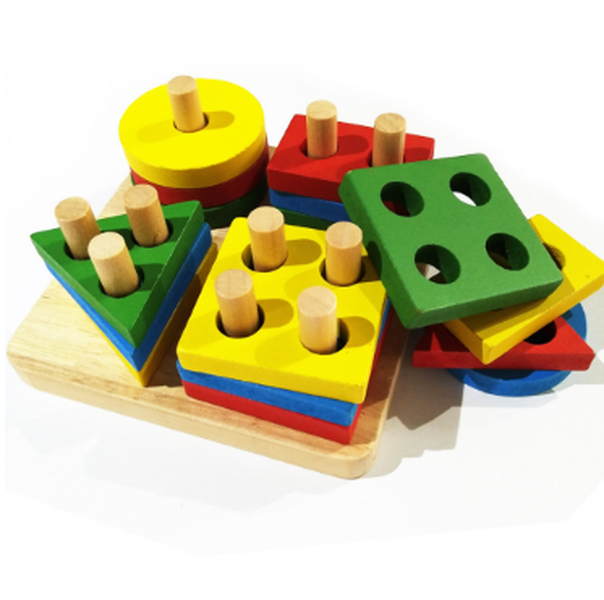 Baby Game Toys Wooden Puzzle - Minihomy