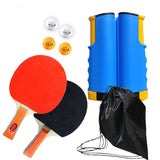 Retractable and Portable Table Tennis Racket Set