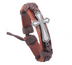 Religious Jewelry Christian I Love Jesus Alloy Leather Bracelet