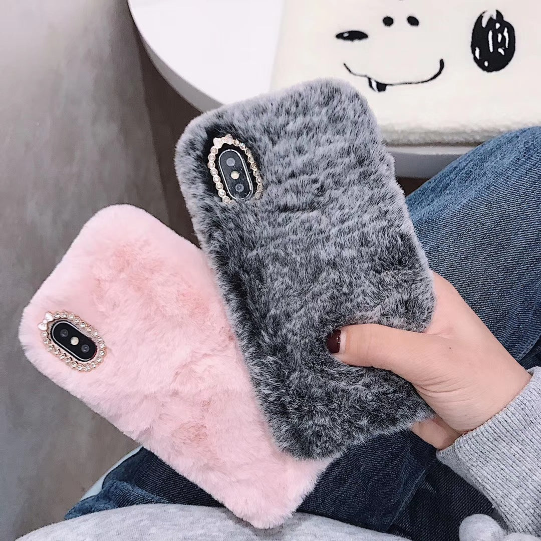 Luxury plush phone case - Minihomy