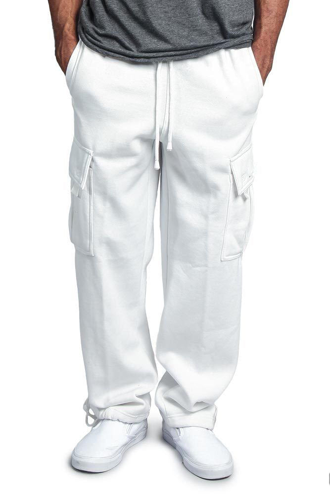 Casual multi-pocket loose straight-leg overalls - Minihomy