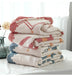 Breathable Towel Quilt With Thickened Six-Layer Cotton Gauze - Minihomy