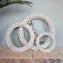 Christmas Vine Wreath Wicker Rattan Crafts Flower Arrangement Garland