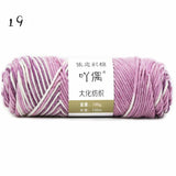 8 Strands Of Gradient Milk Cotton Wool Hand-knitted Medium Thick