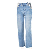 Women's Simple High Waist Jeans