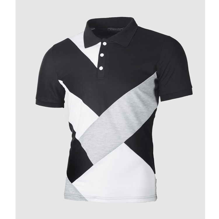 Polo Shirt Casual Cotton T Shirts Men's - Minihomy