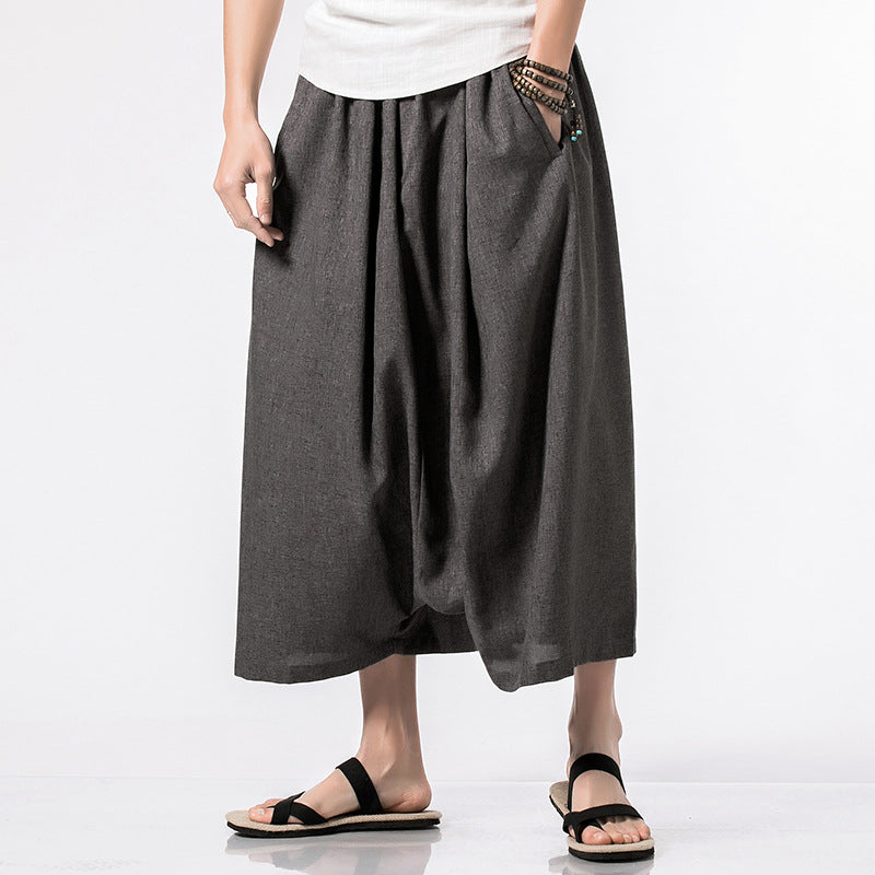 Men's modified loose baggy pants - Minihomy