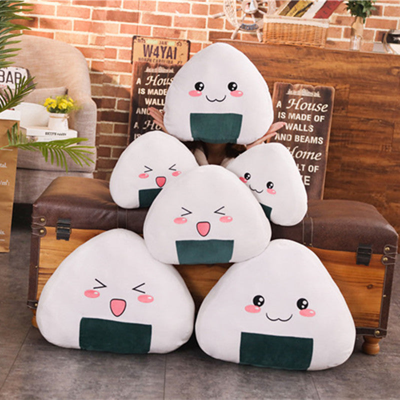 Cartoon Anime Rice Ball Plush Toy Plush Doll Large Sleeping Pillow Ragdoll Doll Children's Day Gift - Minihomy