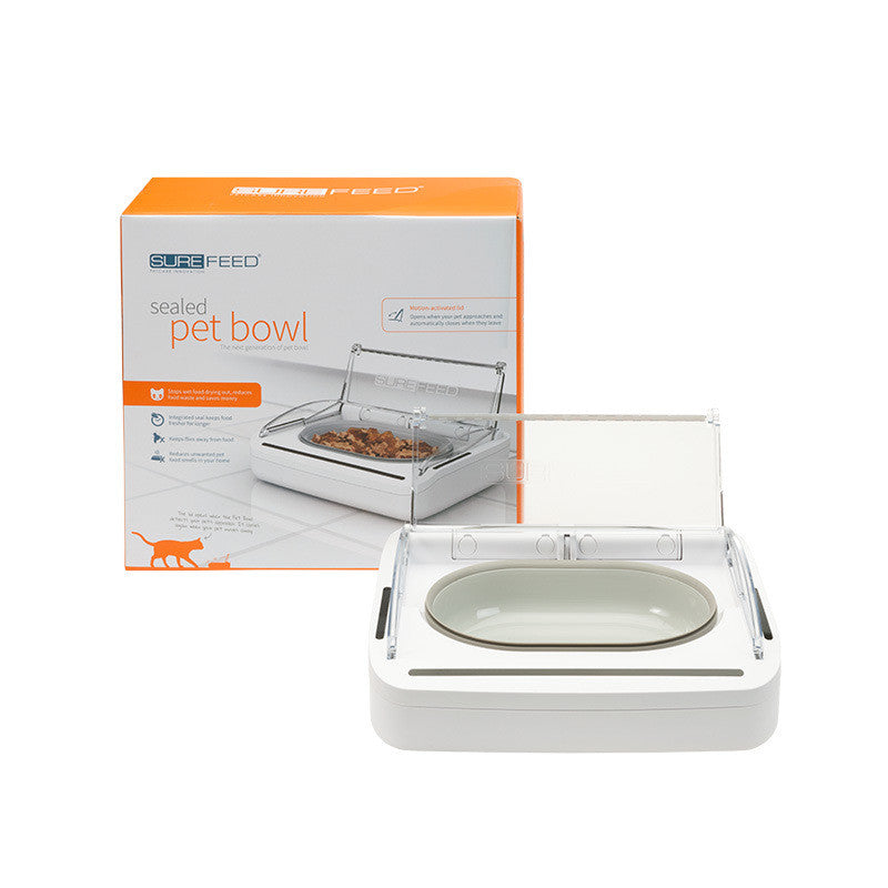 Dog Automatic Induction Sealing And Odor-free Bowls And Basins Intelligent Feeder