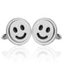 Smile Face Paint Cufflinks