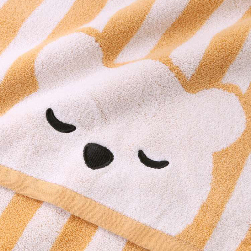 Cartoon Bath Towel Soft Absorbent Multicolor Baby Bath Towel - Minihomy