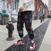 Cropped Pants For The Summer Men Loose Joggers Print Streetwear Harem Pants - Minihomy