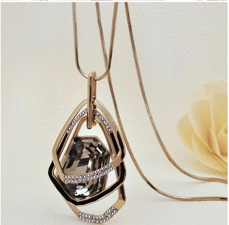 Long Necklaces & Pendants for Women Maxi Collier - Minihomy