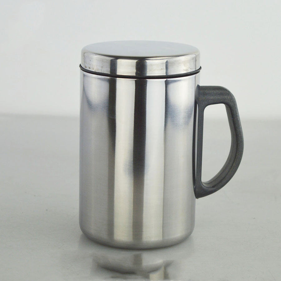 Export Stainless Steel Double-layer Mug Thermos Outdoor Water Cup Gift Cup Custom Logo - Minihomy