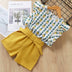 For Baby Girl Kids T-Shirt Shorts Suit - Minihomy