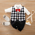 Baby Jumpsuit Spring And Autumn Gentleman Long-Sleeved Baby Clothes - Minihomy