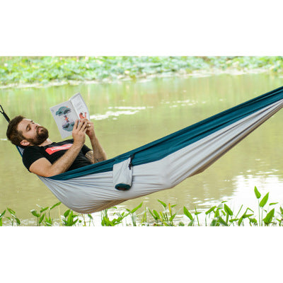 Outdoor Ultra-Light Single Double Hammock Camping Leisure Hammock Travel Portable Swing