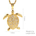 Animal Turtle Pendant Necklace Male Titanium Steel Hip Hop Accessories - Minihomy