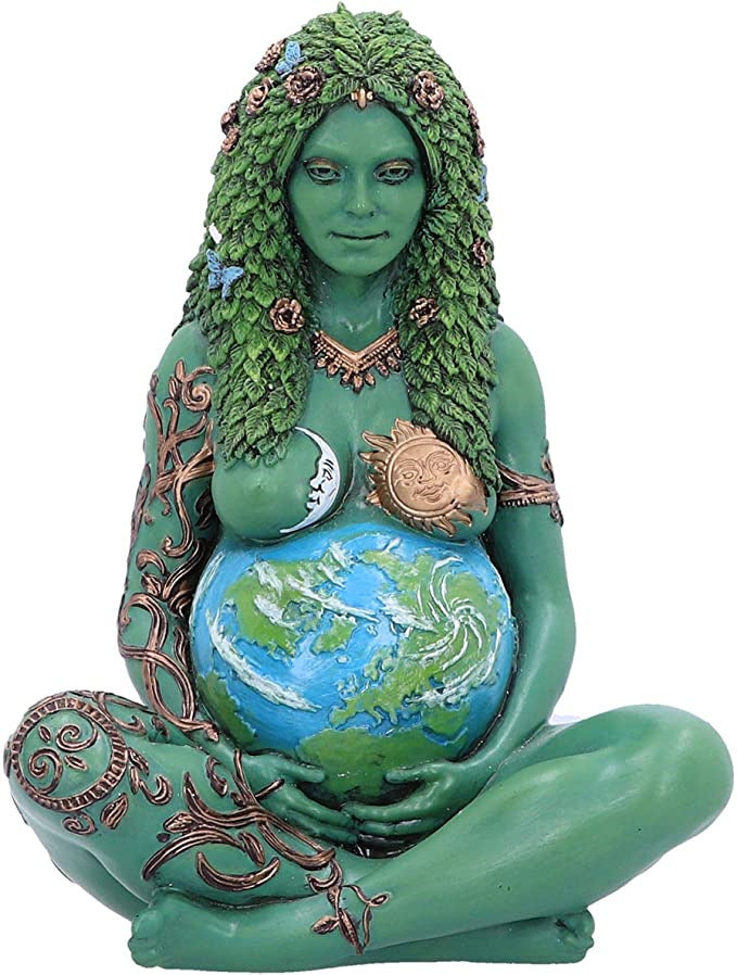 Mother Earth Art Statue Decoration Pendant