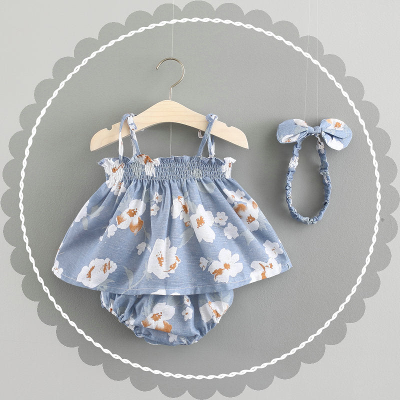 Baby Summer Princess Dress Baby Skirt Girl Dress Suit