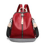 Women Backpacks Soft Leather Backpack