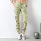 Women Loose Leggings Sports Pants Running Pants Casual Quick-Drying Trousers