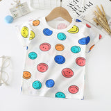 Children's Short-Sleeved T-Shirt - Cotton Baby Half-Sleeved Bottoming Shirt