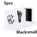 Non-toxic and wash-free baby ink watermarking oil fingerprints and footprints kit family souvenirs