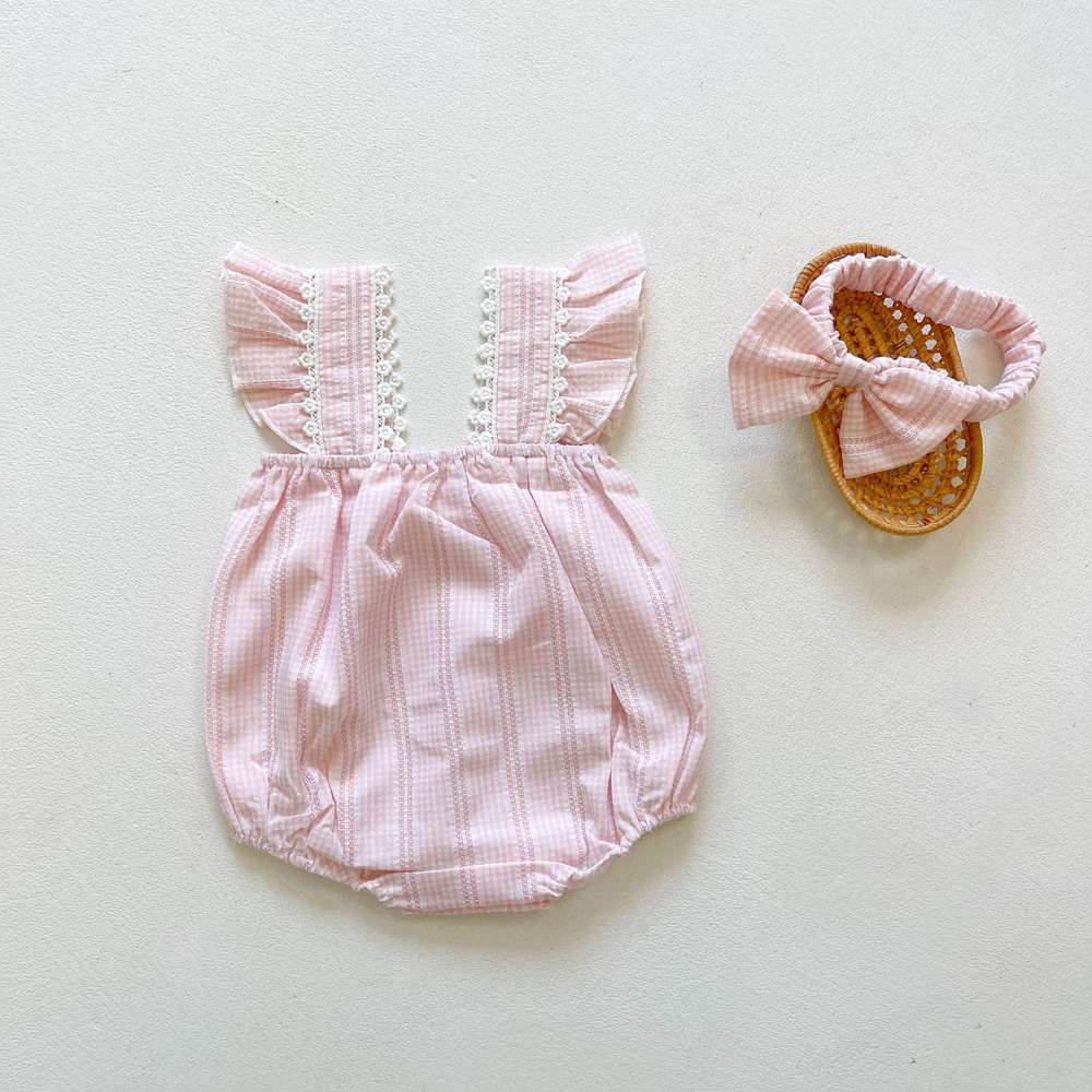 Baby One-piece Sleeveless Romper - Minihomy