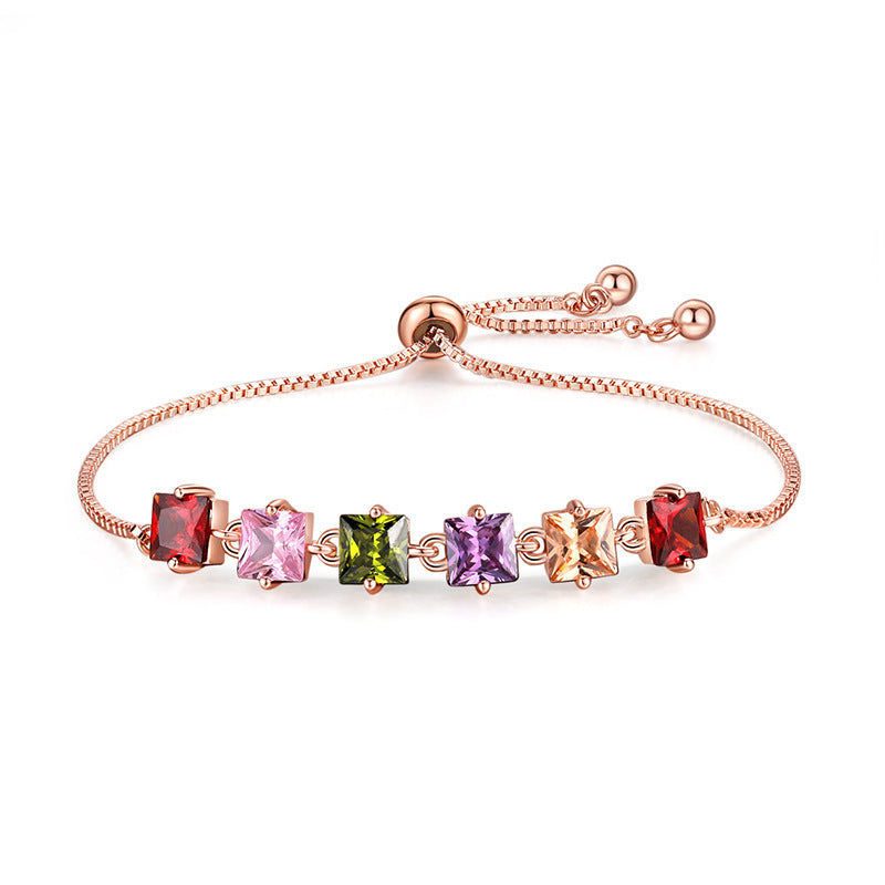 Adjustable Women's Bracelet Zircon Jewellry - Minihomy