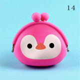 Lovely Girls Silicone Storage Animal Mini Pouch Coin Bags