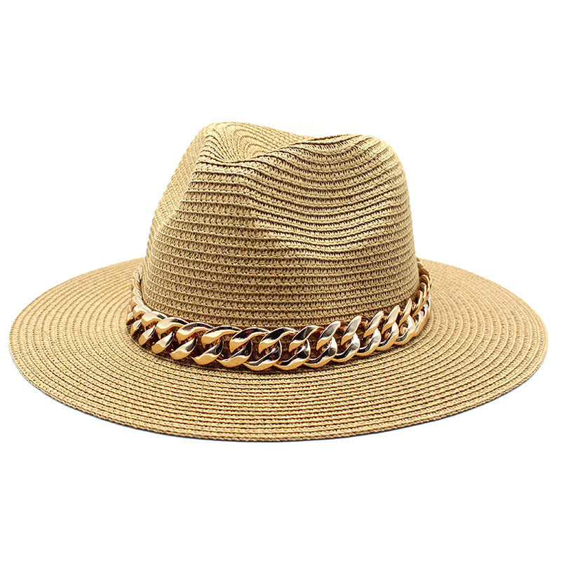 Spring Black Khaki Beach Casual Summer Hats