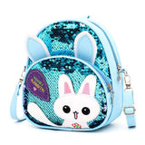 Cute Bunny Sequined One-shoulder Backpack