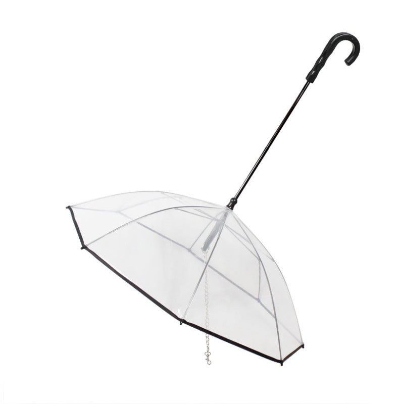 Transparent Pet Umbrella Dog Umbrella Pet Products