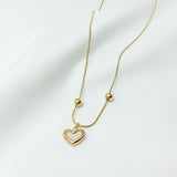 Shell White Fritillary Peach Heart Love Bracelet Pullable Bead Adjustable Jewelry