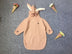 Cute Rabbit Ears Three-dimensional Sleeping Bag Knitting - Minihomy