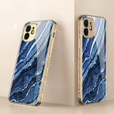 Mobile Phone Shell Embossed Electroplating Phone Case