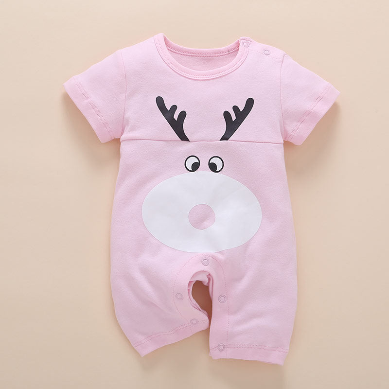 Baby clothes wear one piece clothes pure cotton clothes - Minihomy